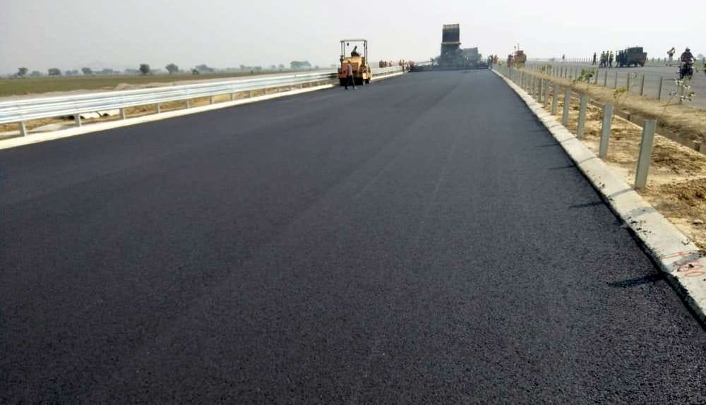 Record 14.5 km of road built in 93 hours