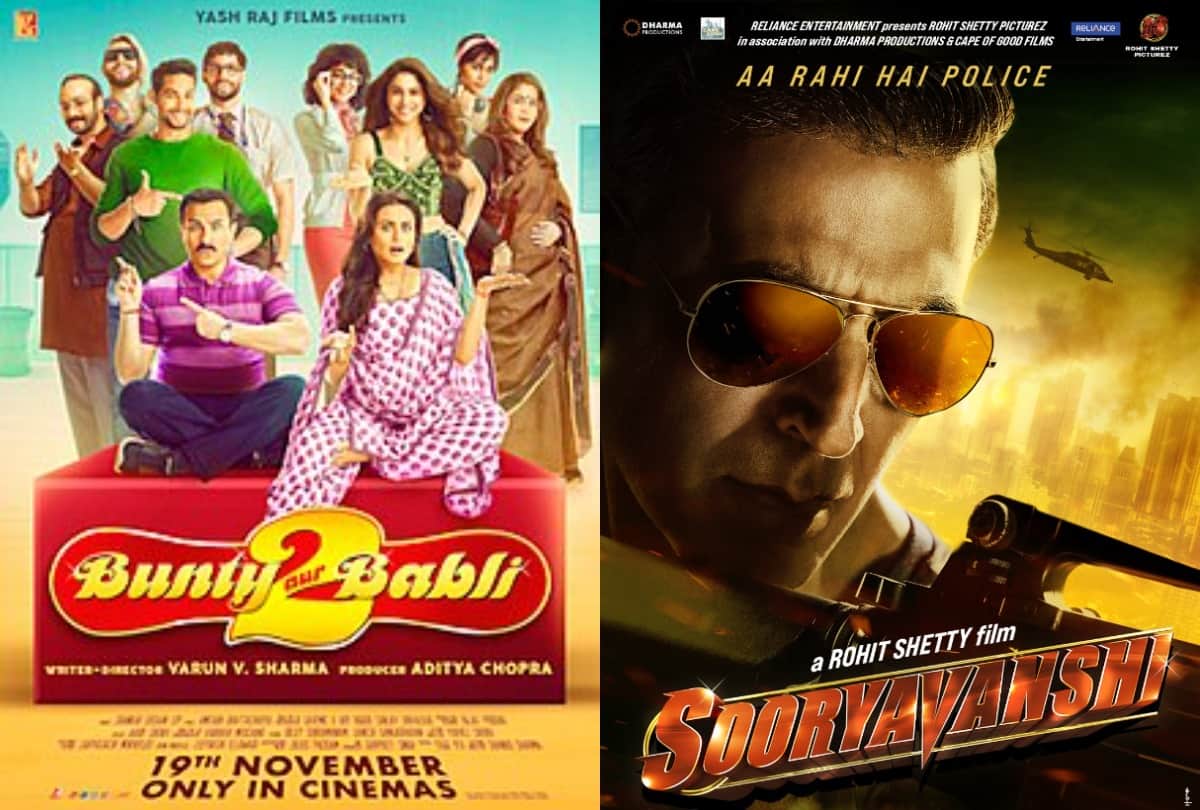 Sooryavanshi and bunty aur Babli 2 box office collection till now