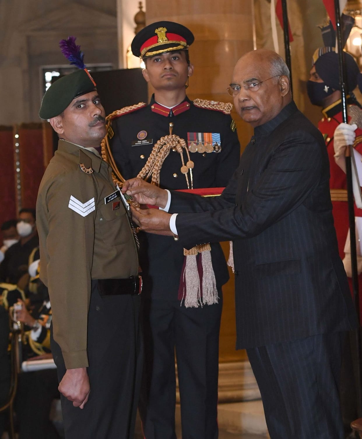 Lal of Farrukhabad honored with Shaurya Chakra