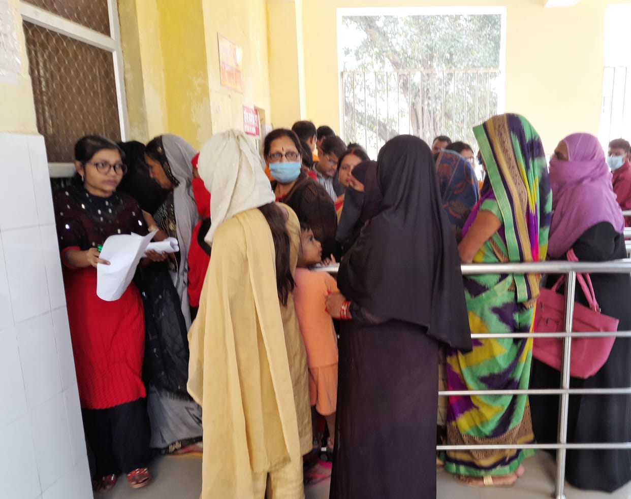 If you want to get an injection, give two hundred rupees, otherwise bring it from outside.