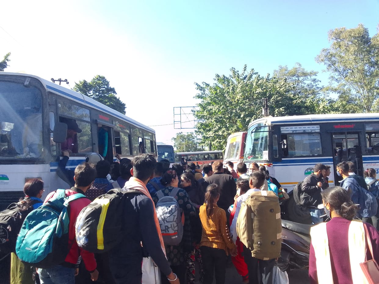 Five additional buses sent for Delhi