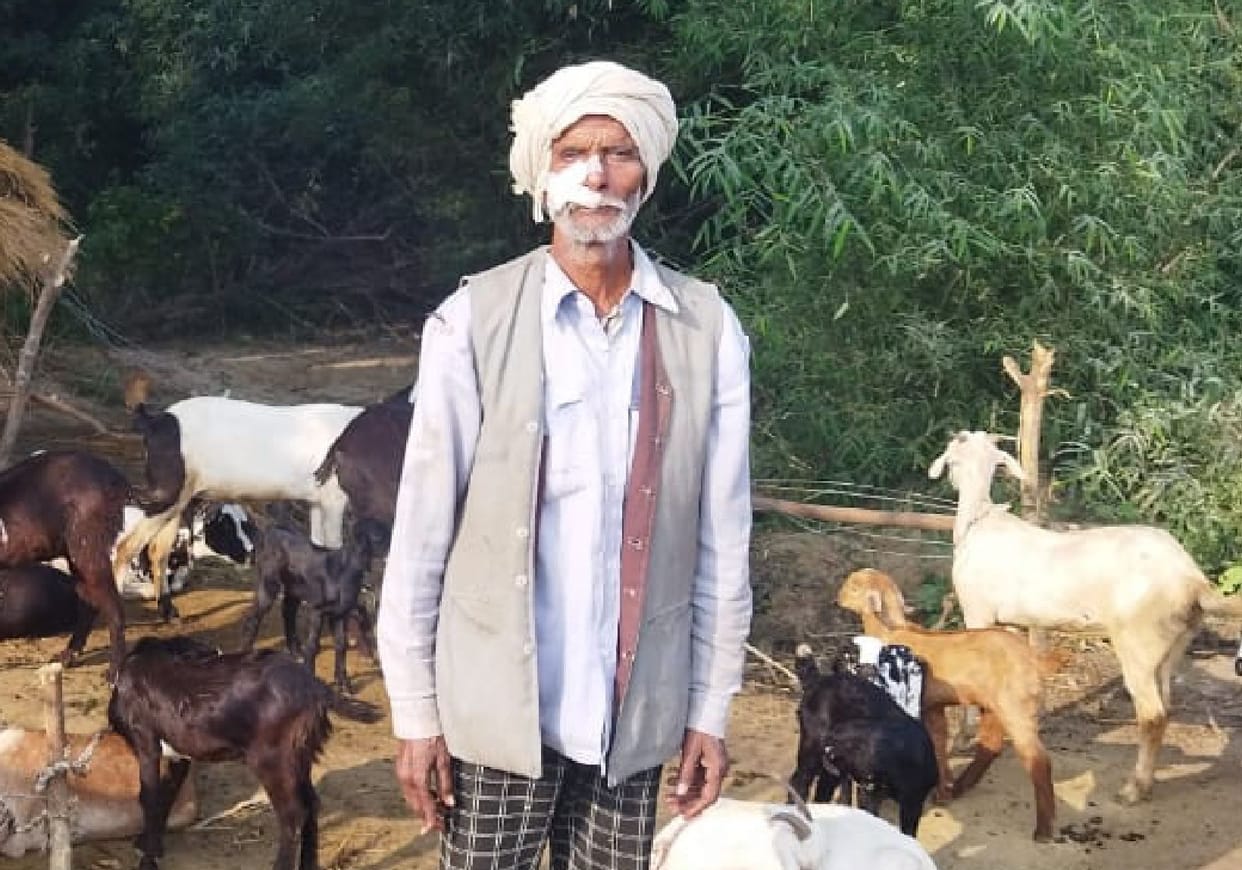 The cattleman sleeping in the garden was beaten up, the youth in the car took away seven goats