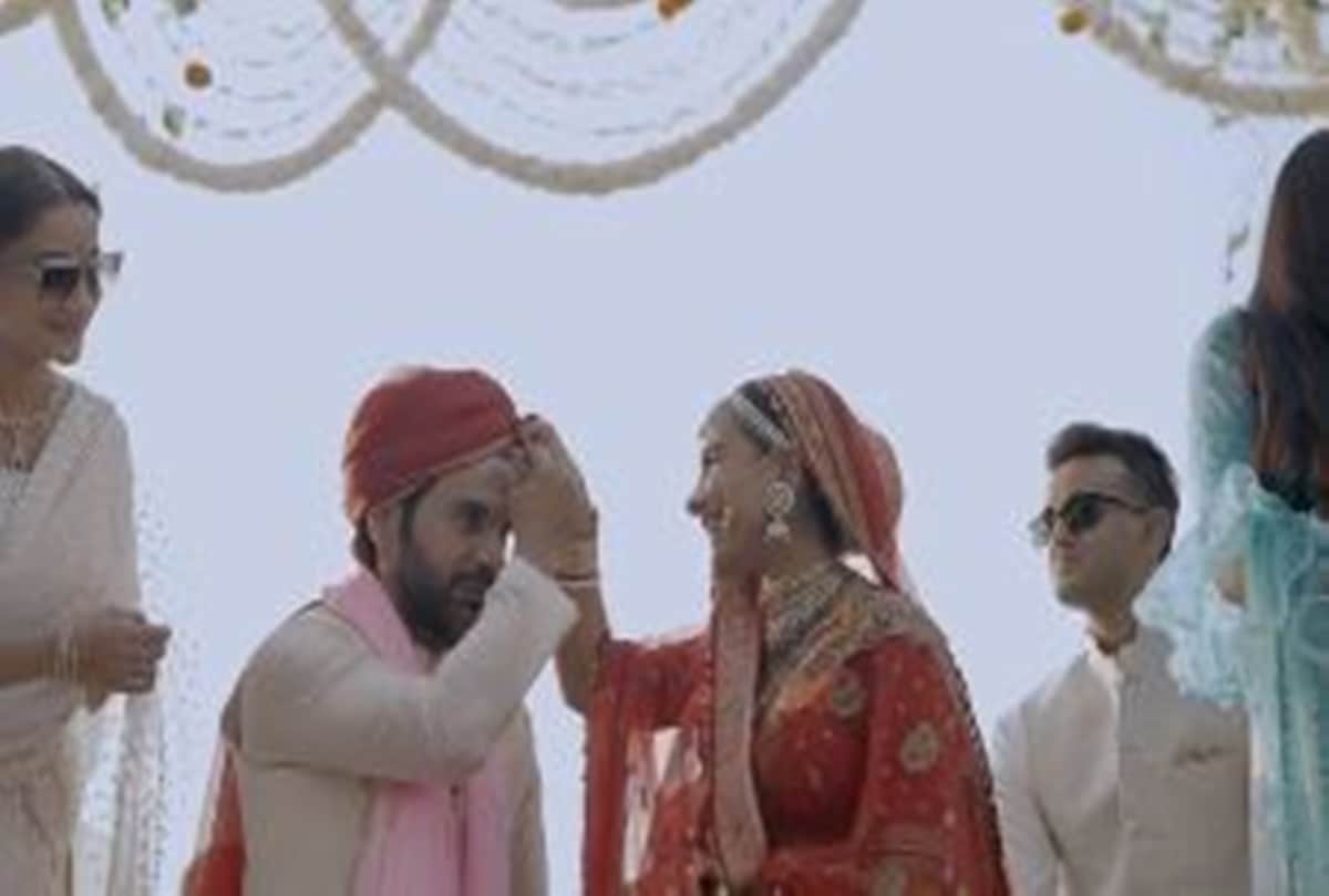 Rajkummar rao and patralekha wedding actor share new video actress put sindoor on him