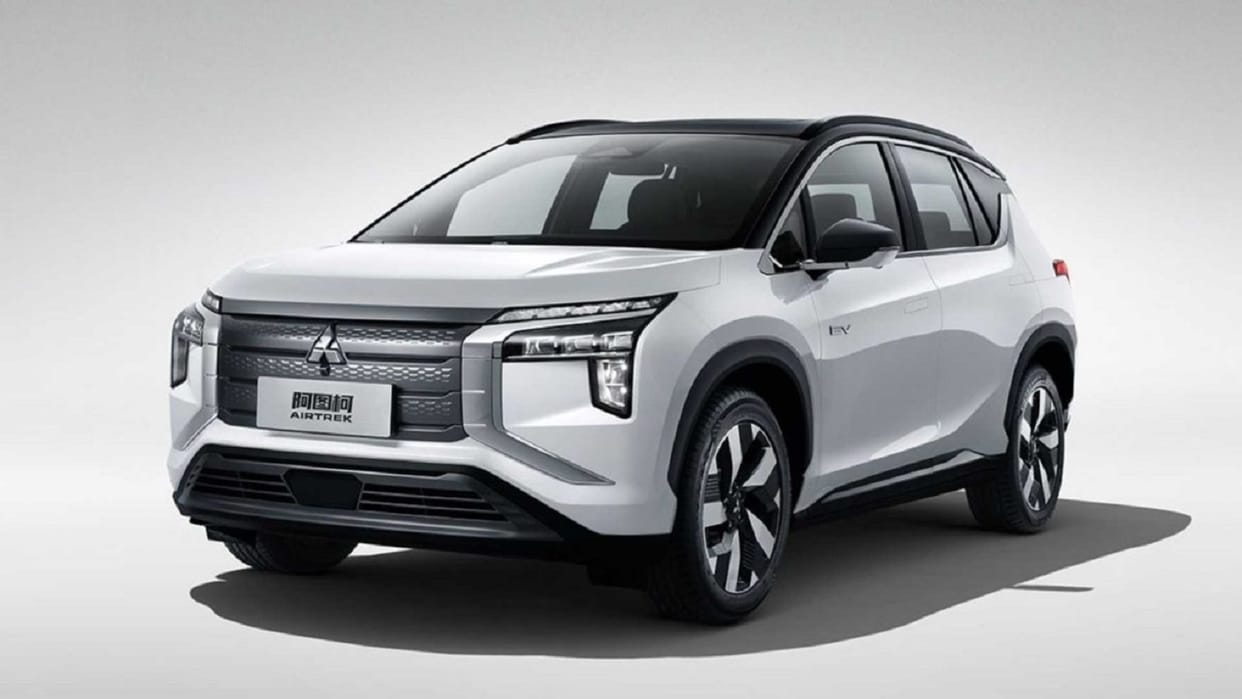 Mitsubishi Airtrek electric SUV Mitsubishi introduces new all-electric SUV Airtrek at the Auto Guangzhou 2021 in China