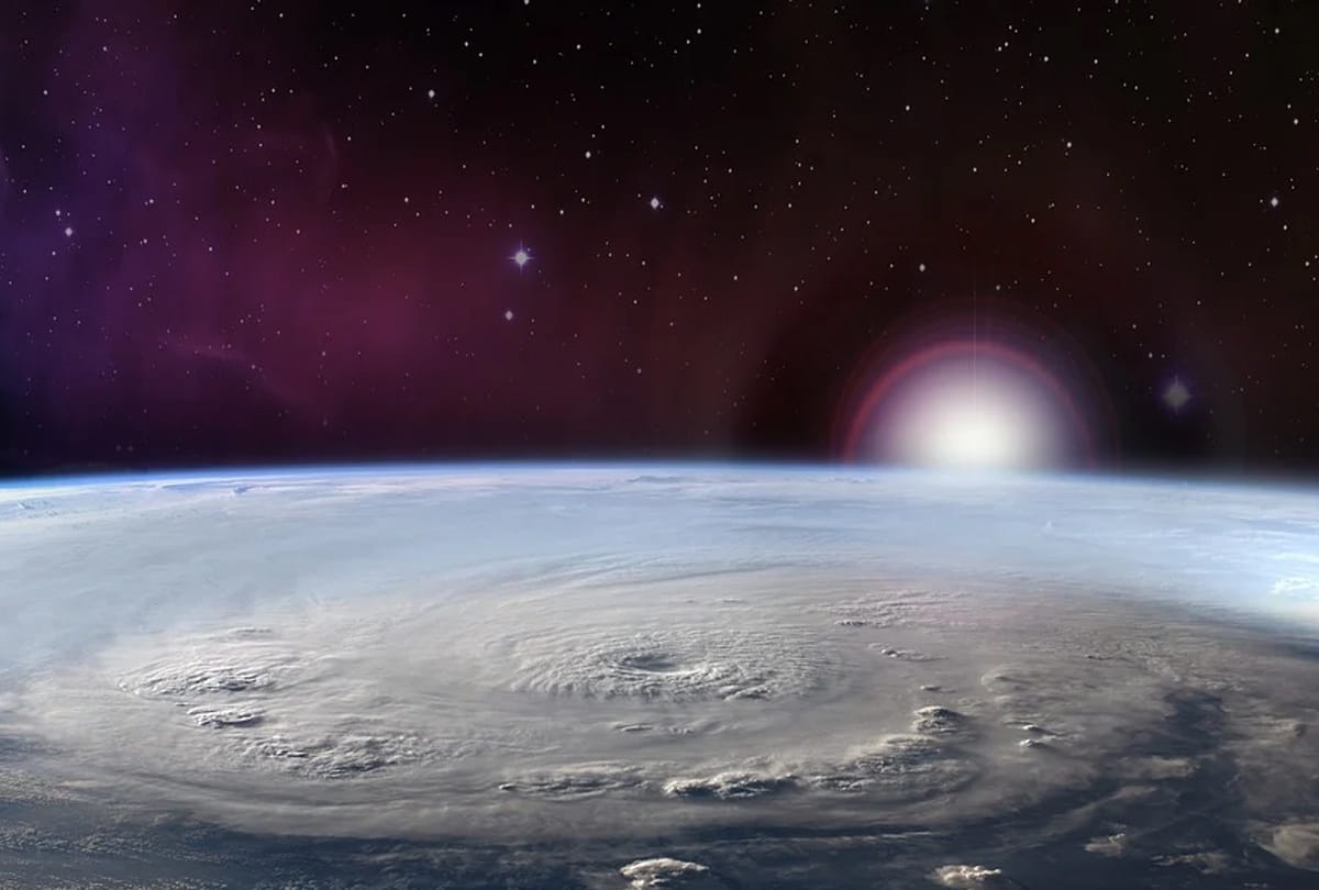 hot stream of star gas space devils will collide galaxy Scientists scared of war in space