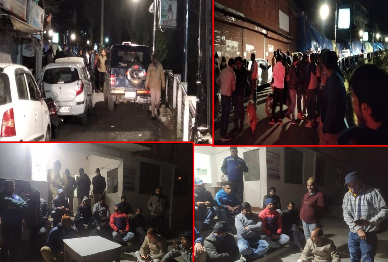 uttarakhand news: fight and firing between tourist and local people in mussoorie, see photos