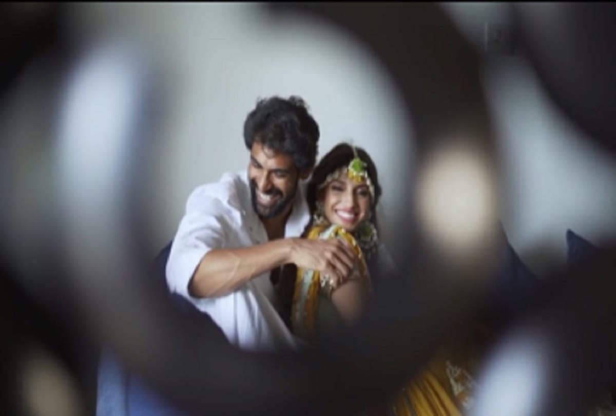 Rana Duggubati aka Bhallaldev and Mihika Bajaj wedding unseen video of liplock going viral