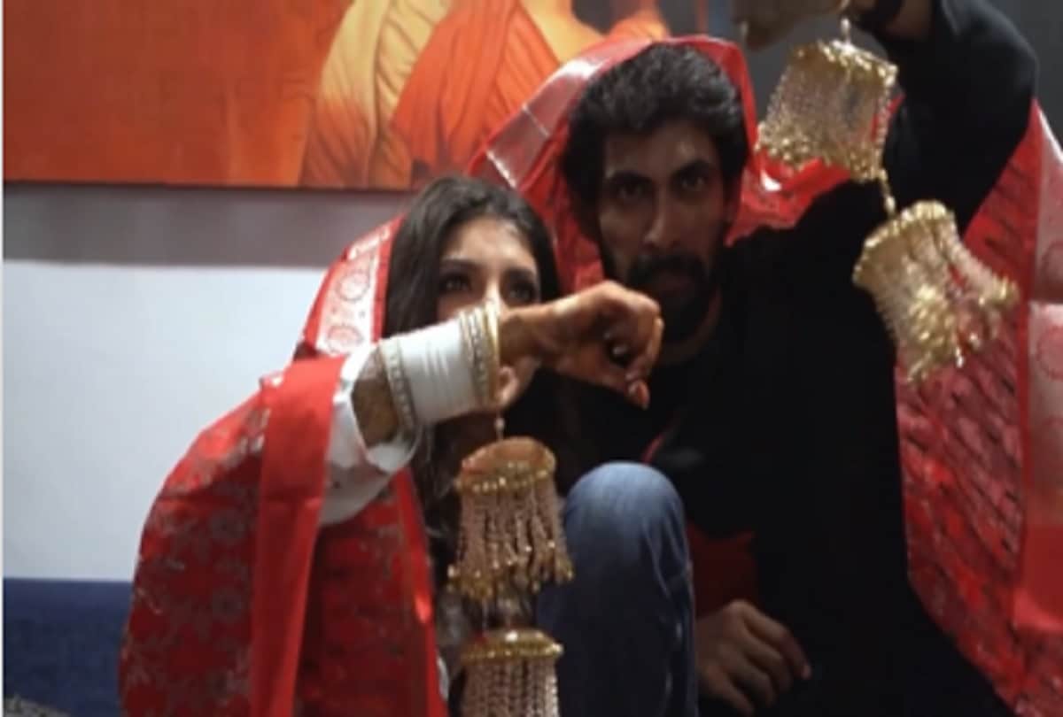 Rana Duggubati aka Bhallaldev and Mihika Bajaj wedding unseen video of liplock going viral