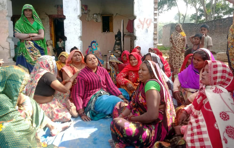 There was uproar as soon as the boy's body reached home