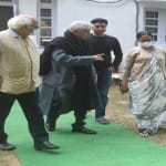 सुधींद्र कुलकर्णी, जावेद अख्तर, ममता बनर्जी और अभिषेक बनर्जी