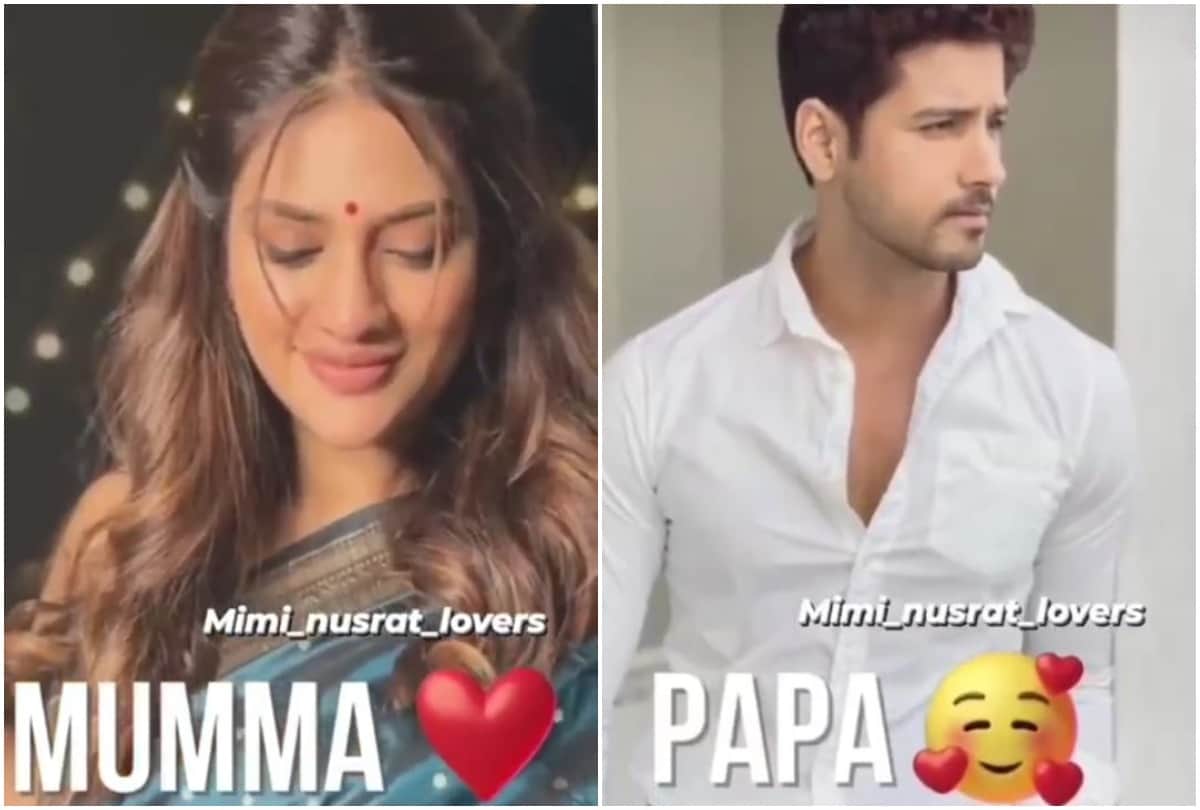 Nusrat Jahan shares adorable short video with Yashdas Gupta and son Ishan