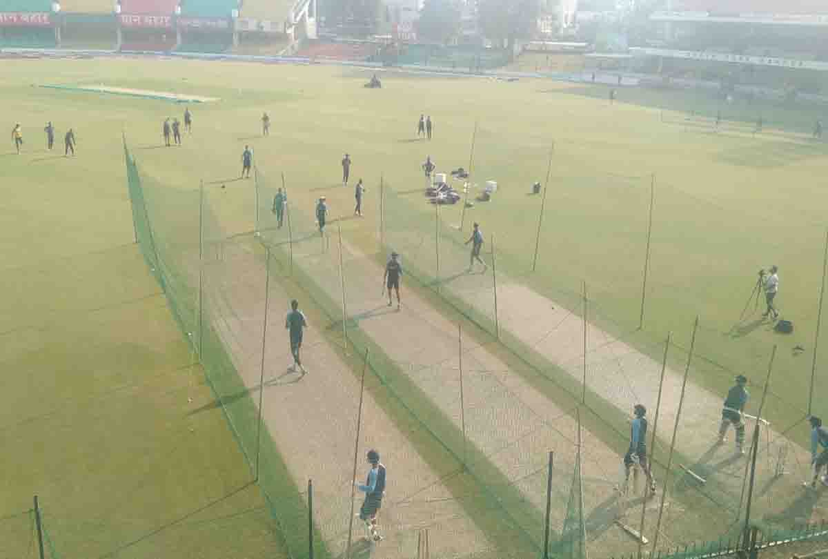 IND vs NZ Test Series: Both teams reached Greenpark Stadium for practice