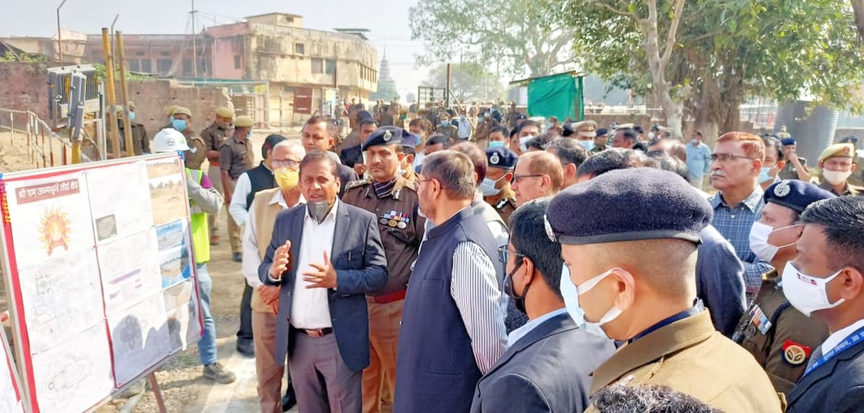 The security cordon will change due to the increase in the number of devotees of Ramlala