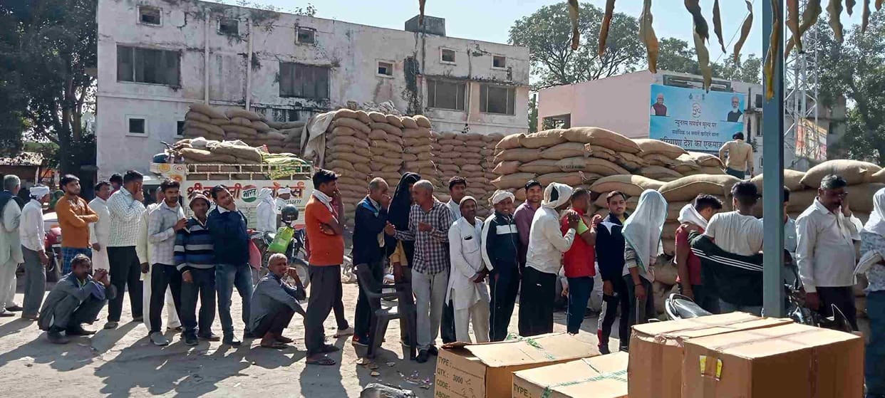 Farmers breathed a sigh of relief after getting urea