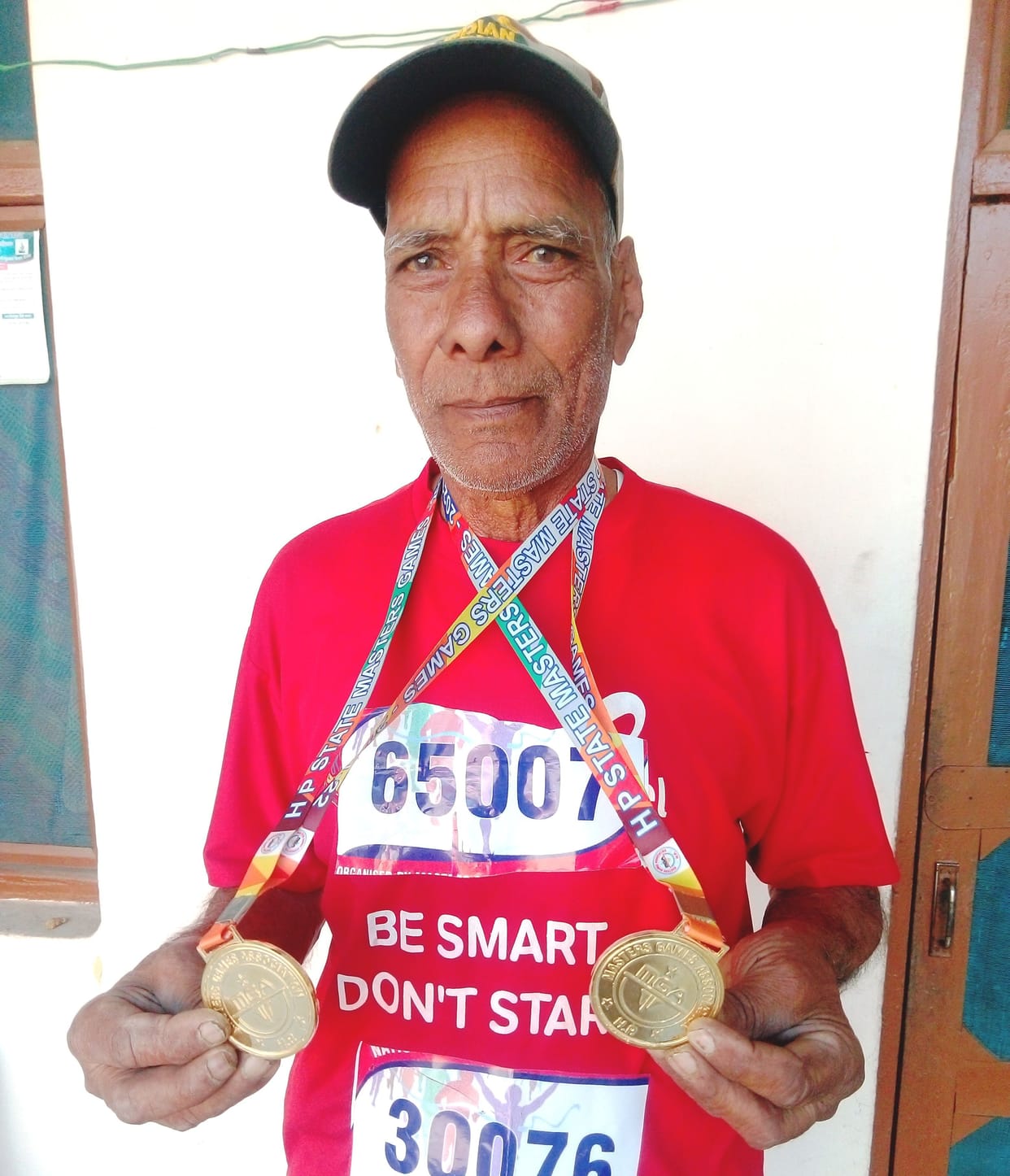 Parma Ram won two gold in master athletics