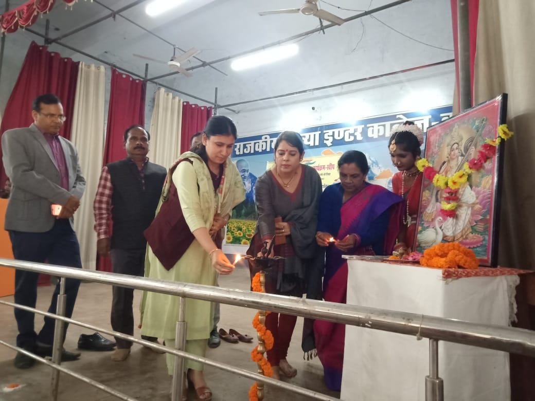Vote oath administered to girl students