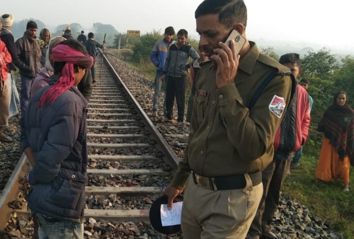 Two died in a train accident in Lucknow.