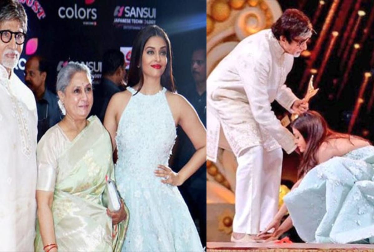 these bollywood stars are never shy to touch their feet the gathering has received praise from their rituals in hindi