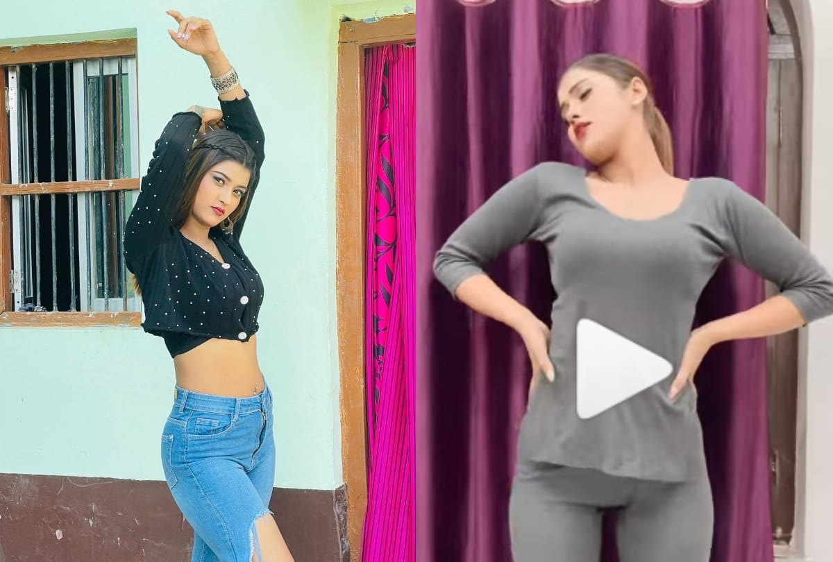 Bhojpuri actress Akanksha Dubey latest dance video viral on social media actress closed the comment box