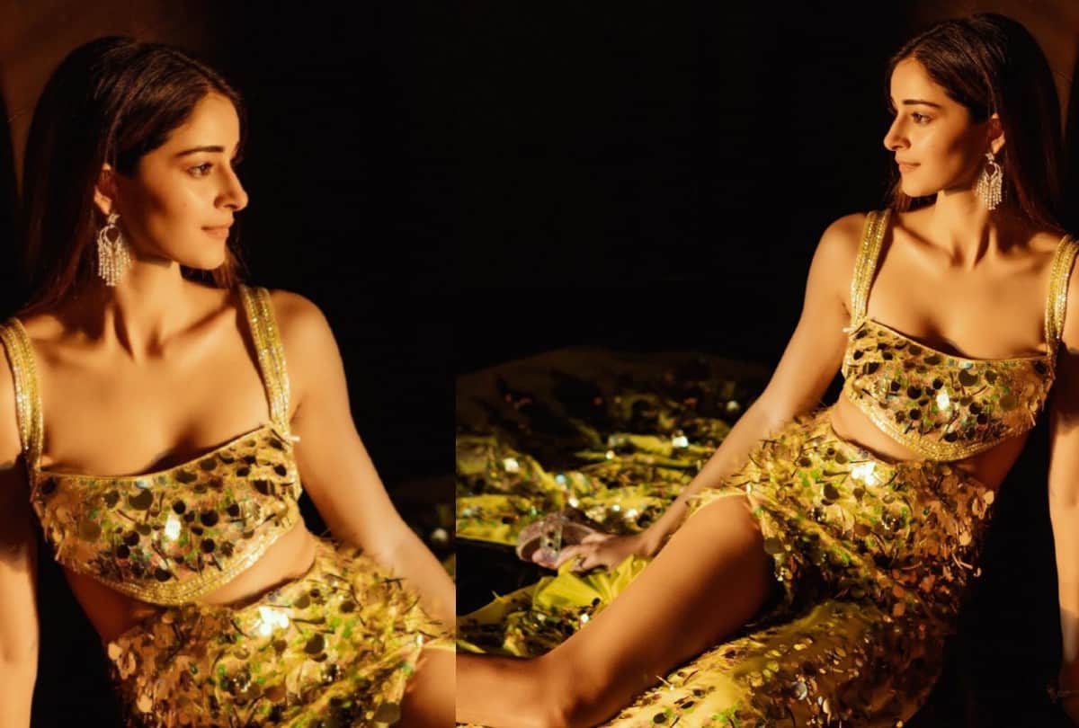Ananya Pandey who arrived in black transparent dress at Karan Johar party got trolled