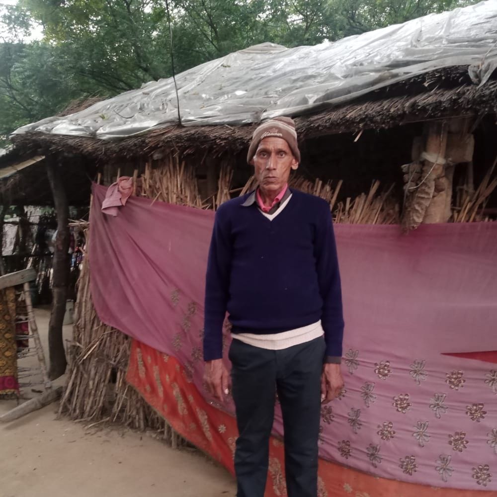 Hathras: Somebody is living under thatch and some in tinshed
