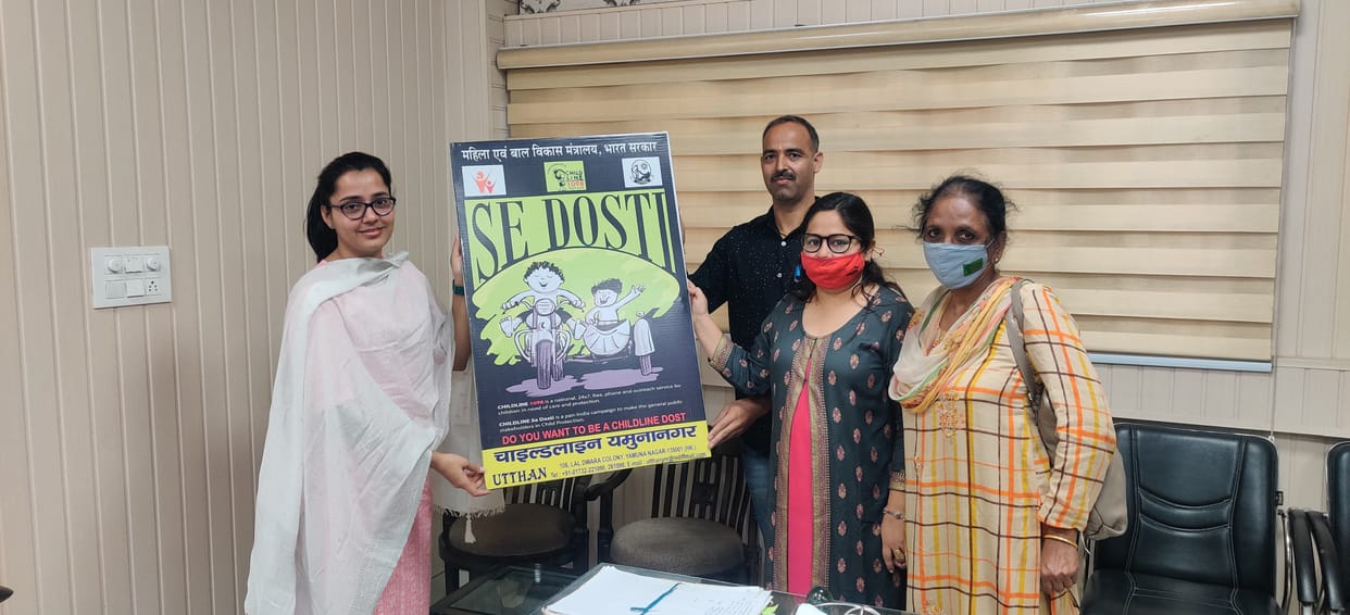 Officers befriend Childline, Yamunanagar