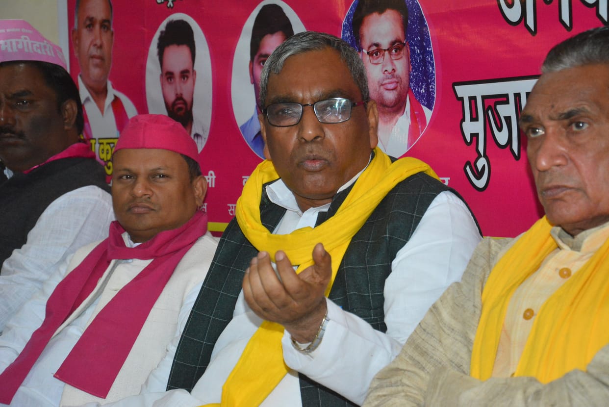 BJP has not given rights to backwards: Rajbhar