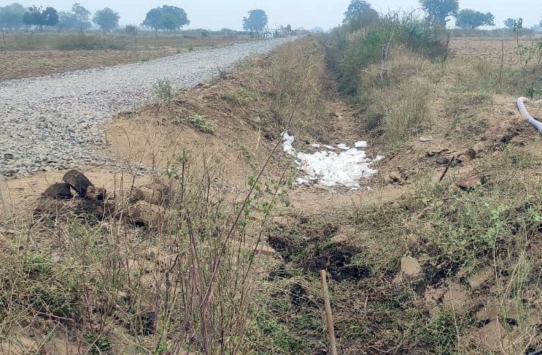 Irrigation affected due to lack of silt cleaning of canals
