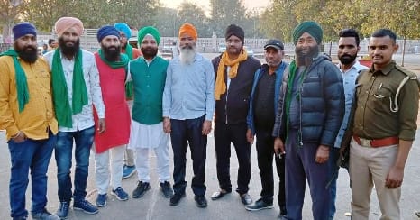 Thousands of farmers took part in Lucknow from Kheri