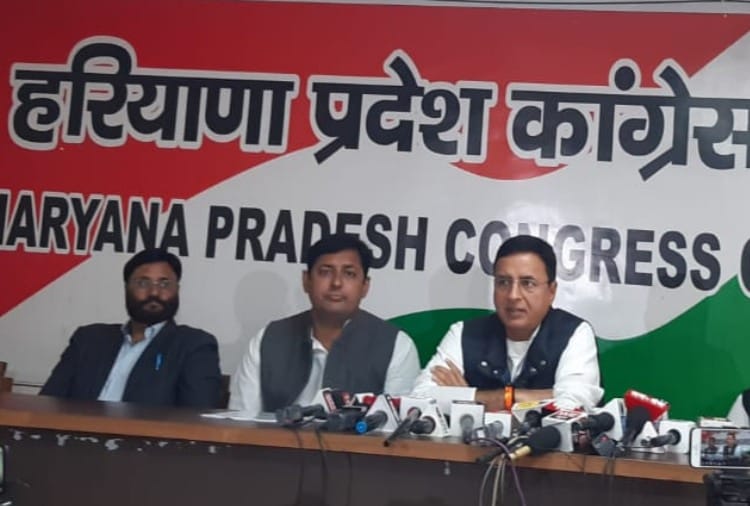 Randeep Surjewala targets Manohar government over recruitment fraud in Haryana