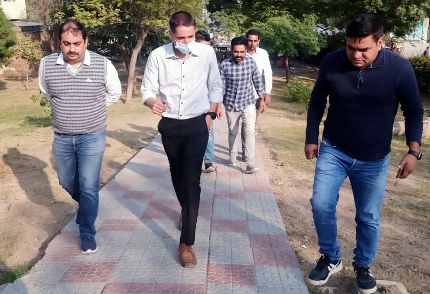 DC did surprise inspection of the city, gave instructions to improve cleanliness