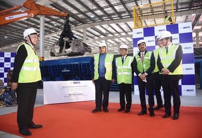 Union Minister Nitin Gadkari inaugurated Maruti Suzuki and Toyota Tsusho Group’s first government-approved scrapping and recycling facility in Noida