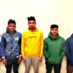 पुलिस ने आरोपियों को गिरफ्तार किया