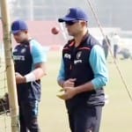 स्पिन करते राहुल द्रविड़
