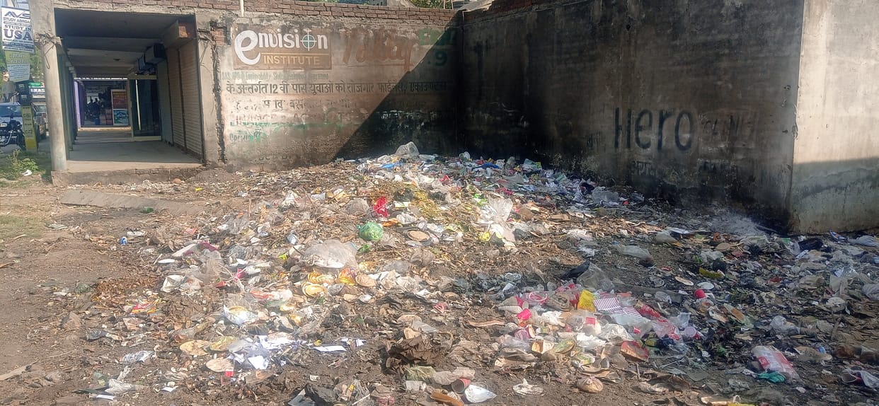 The ranking of the city improved in the cleanliness survey, but not the situation