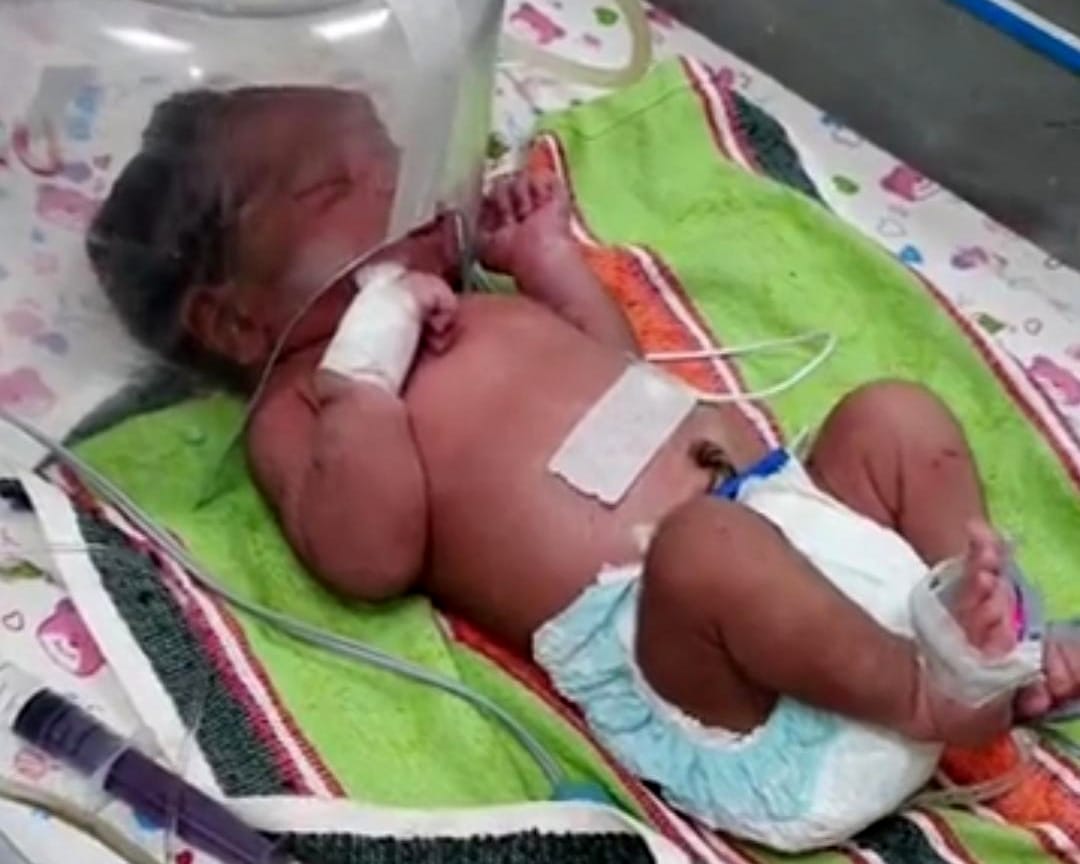 Embarrassed mother's love, newborn baby thrown in the fields