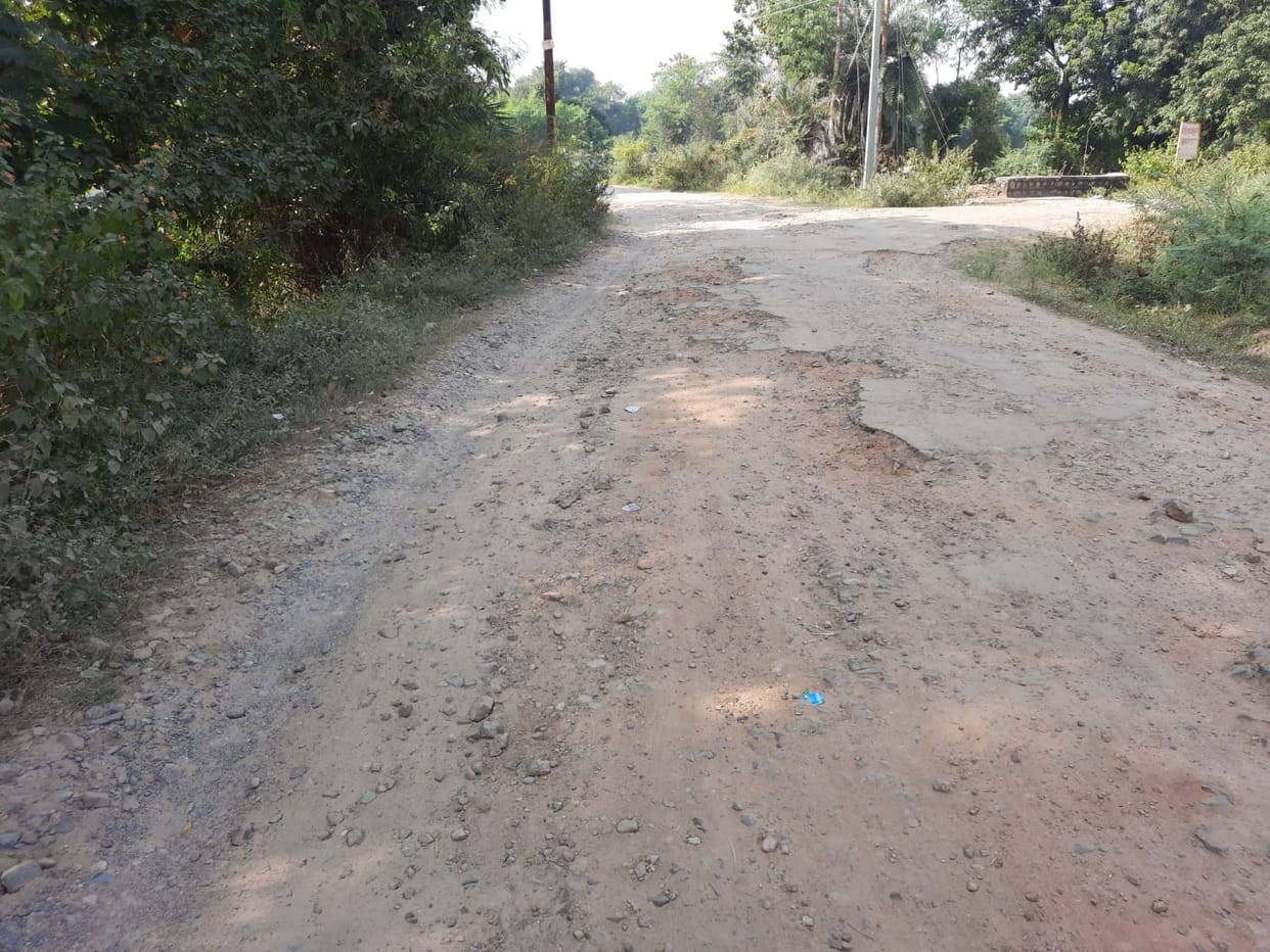 shabby road, suraighat to panari road, negligence