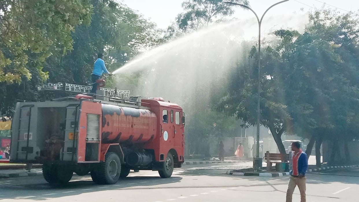 Relief: Improvement in air quality for two days