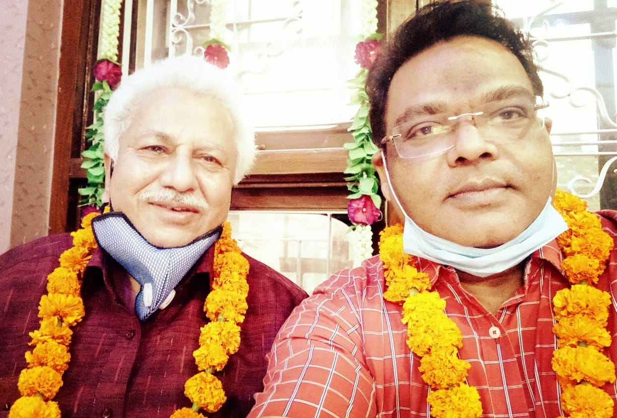 Dr. Naugaraya was elected president for the second time, Dr. Sharad was elected secretary for the fourth time in a row.