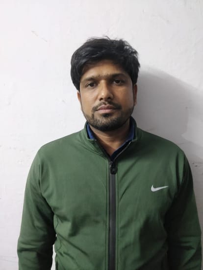 अंडरवर्ल्ड सरगना अबू सलेम का गुर्गा हारिश खान।   फोटो : अमर उजाला