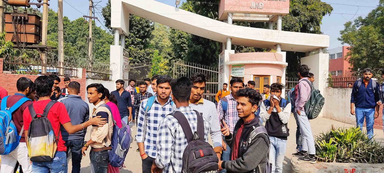 Youths attacked with sticks on brother who went to pick up sister from college