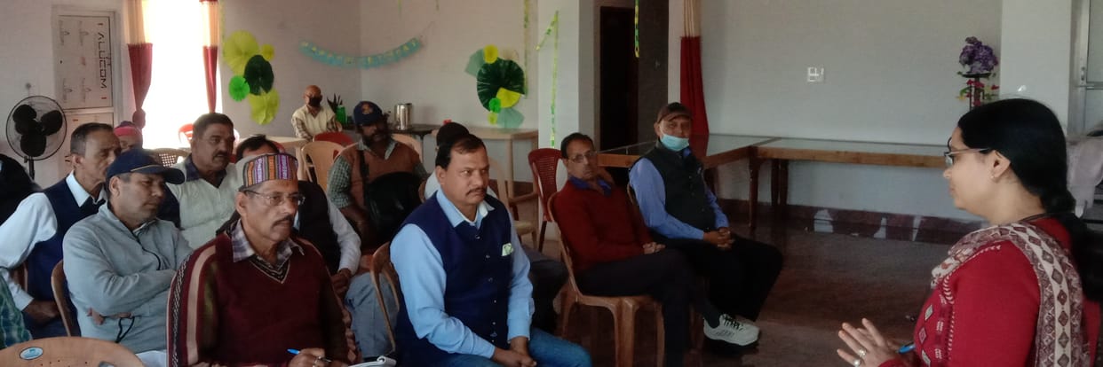 Meeting Of Ex Army Personal in Banbasa