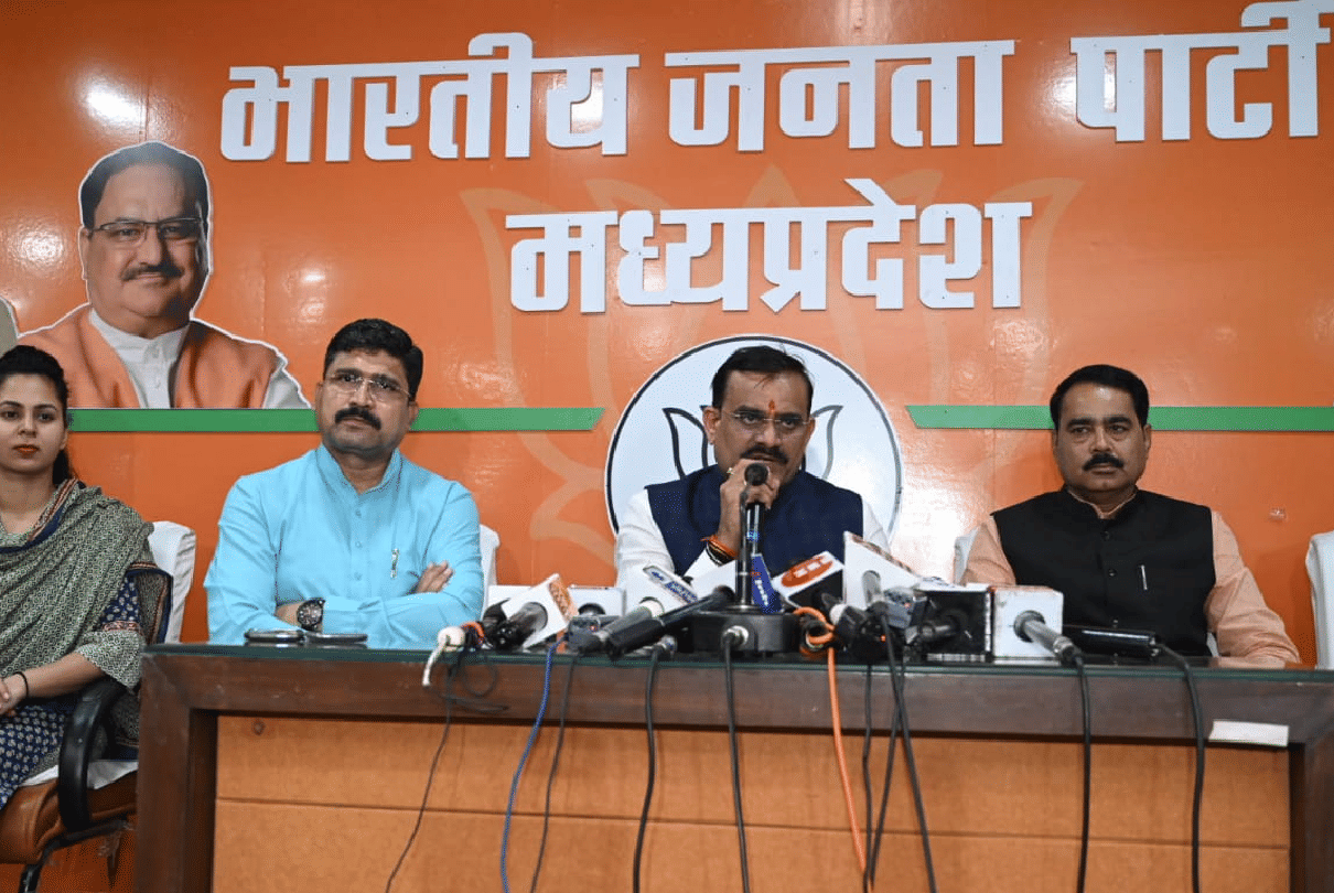 Bhopal: BJP state president VD Sharma will be on his stay in Umaria district tomorrow