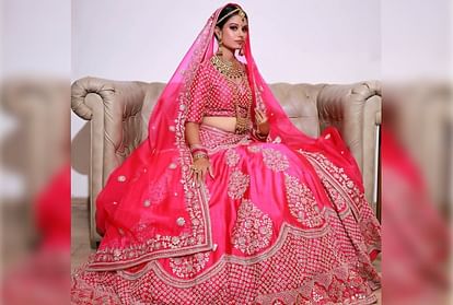 Hartalika Teej 2023 trendy lehenga look for teej puja