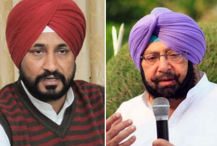 Capt Amarinder Singh and Charanjit Singh Channi targets each other
