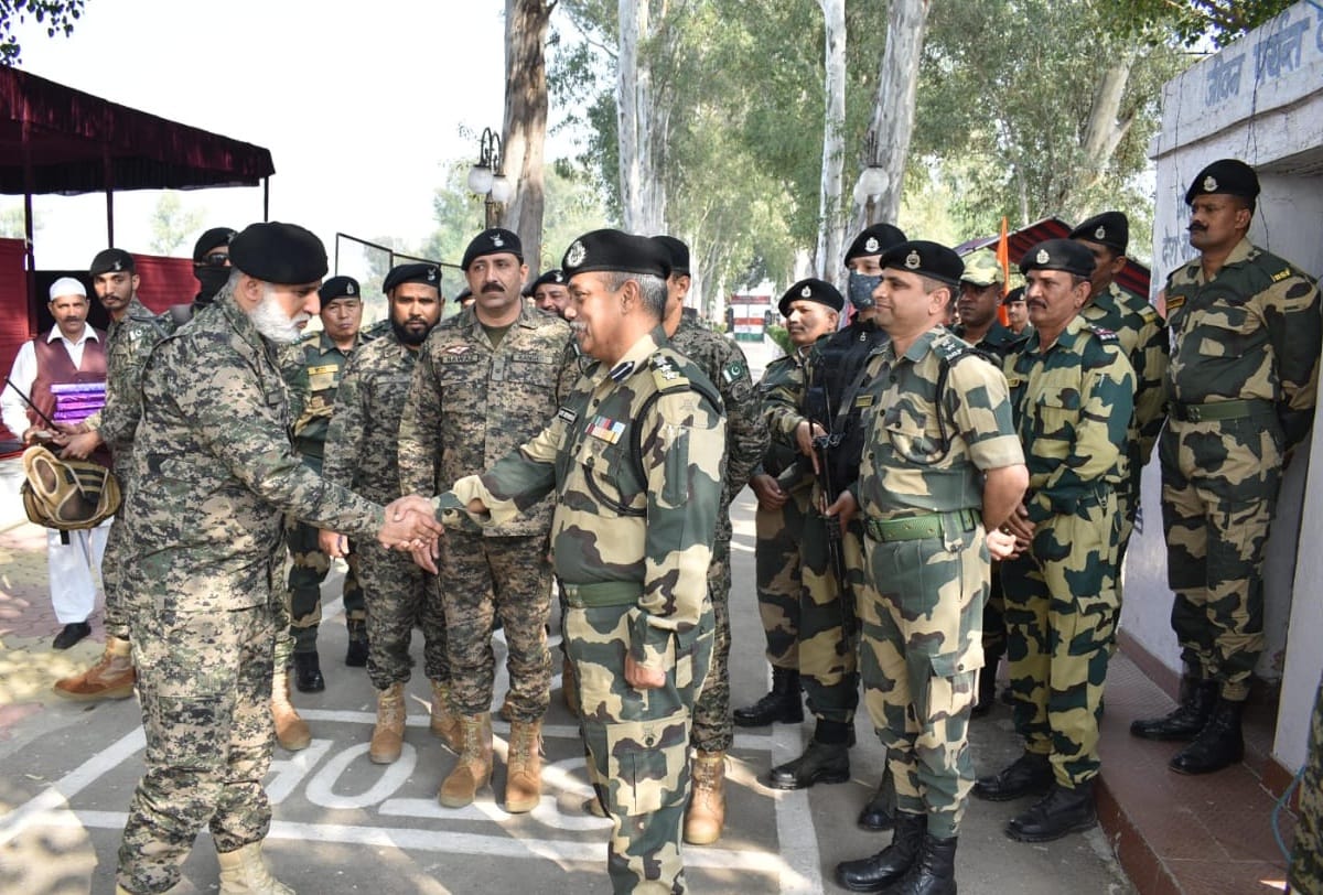 Commandant level flag meeting between BSF and Pakistani Rangers in Jammu