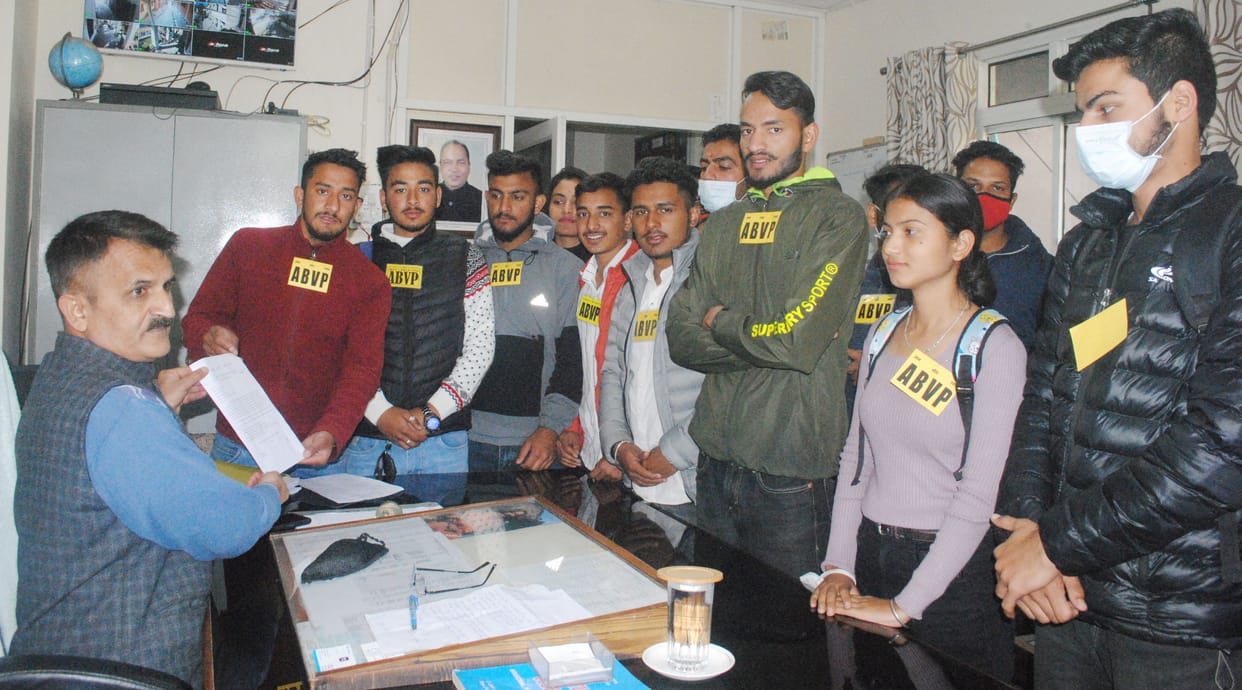 ABVP will Demonstrat in colleges from November 29