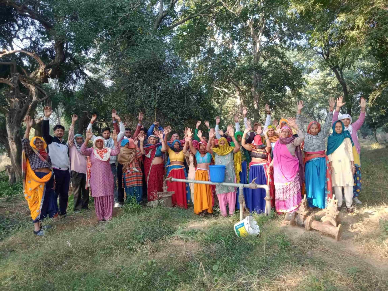 Atali's women demonstrated due to drinking water problem