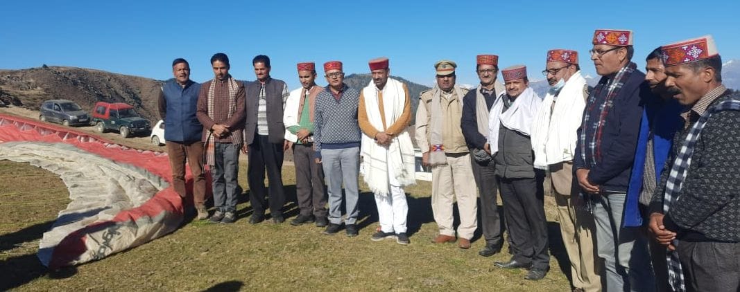 Paragliding will be done in Parashar, trials are successful in two places