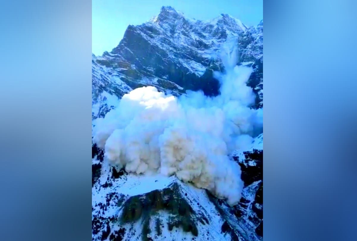 himachal news: earthquake in shimla Glacier Breaks Off in Lahaul-Spiti